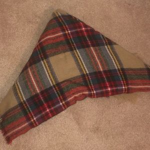 Plaid Blanket Scarf